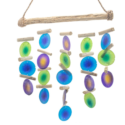 Blue Driftwood Chime