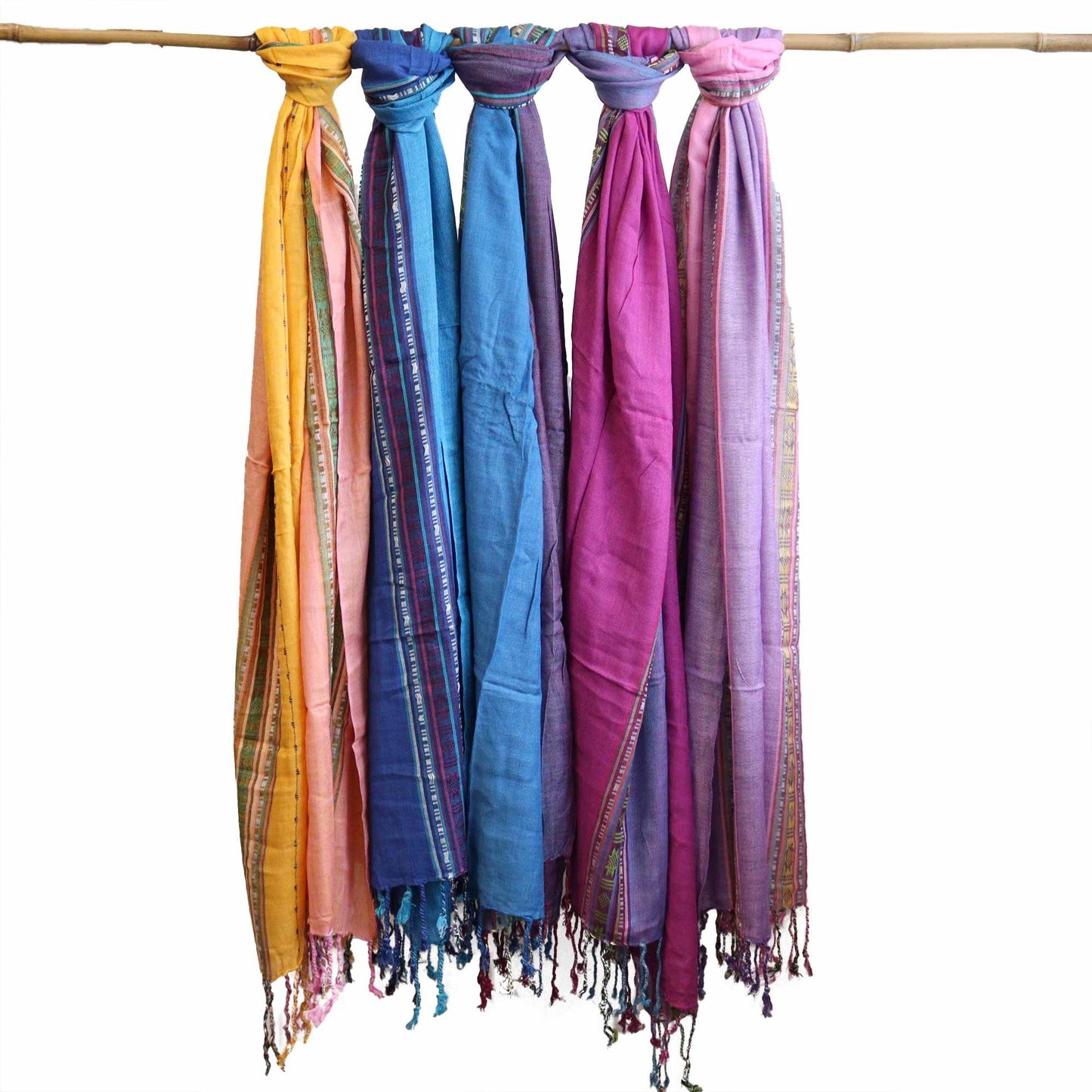 Varanasi Scarves - 22x72in - Tantric Turquoise