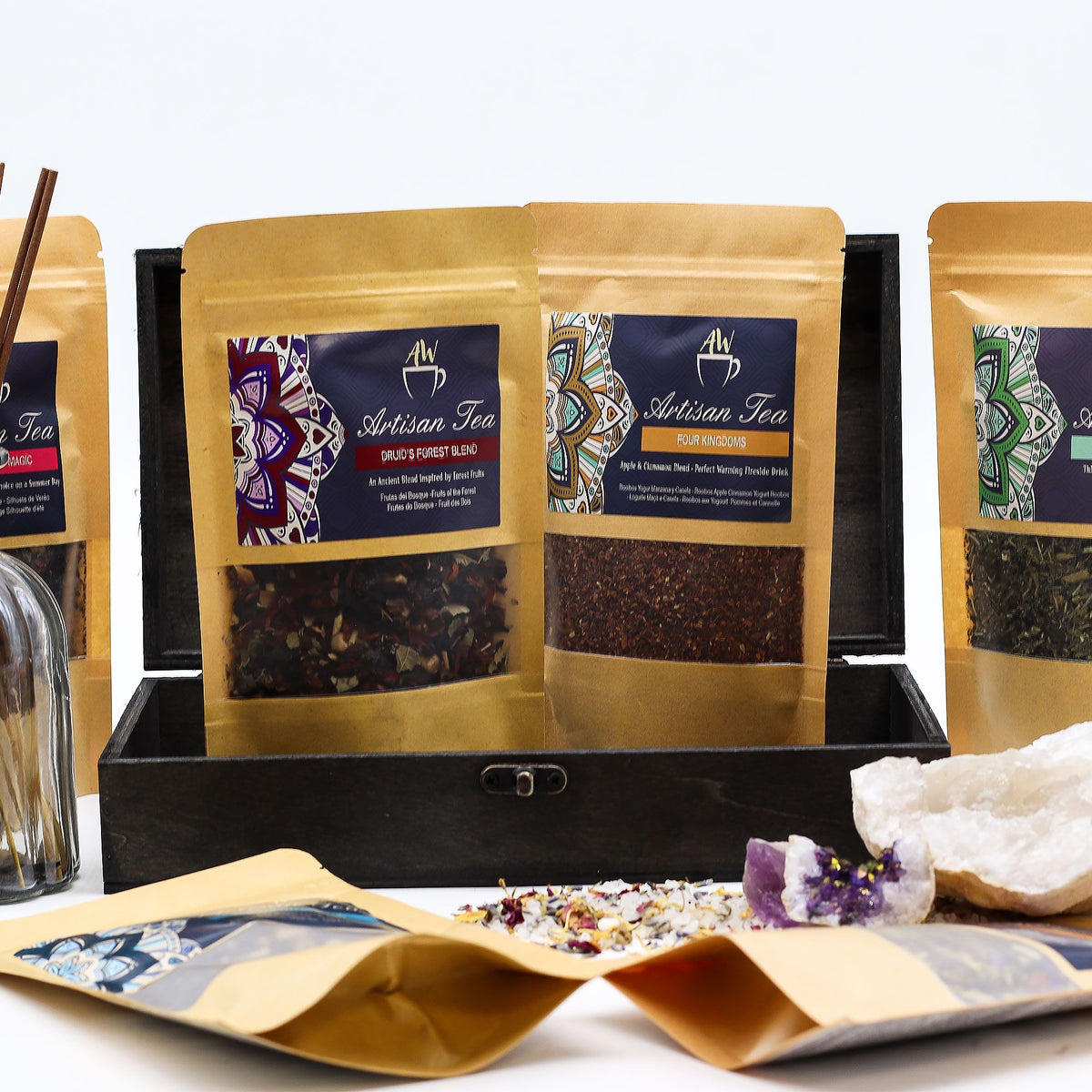 Tea / Gift / Hamper Box - Grey