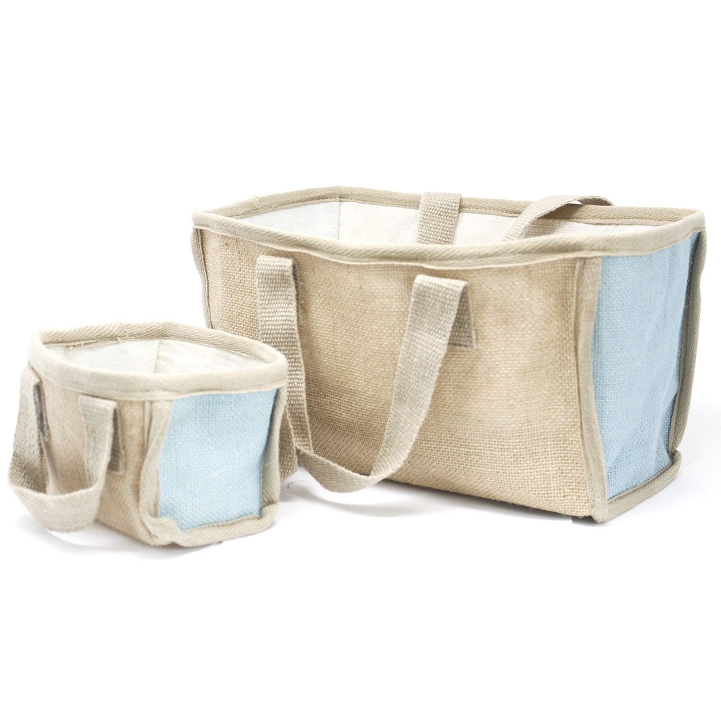 Large Shopping Basket - 33x18x20cm - Natural