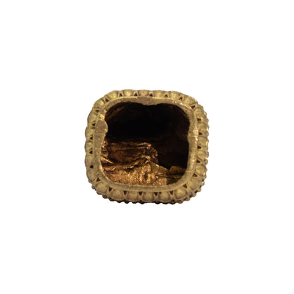 Brass Miniature Gods - Buddha (60gms)  - 48mm