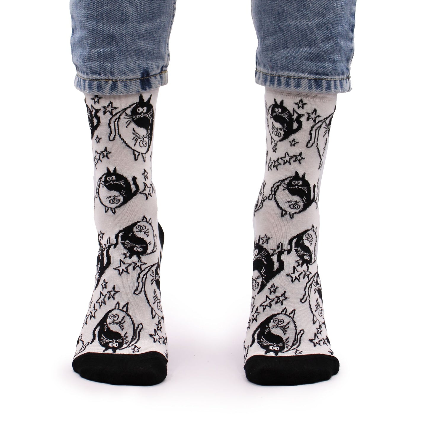 Hop Hare Bamboo Socks M/L - Ying Yang