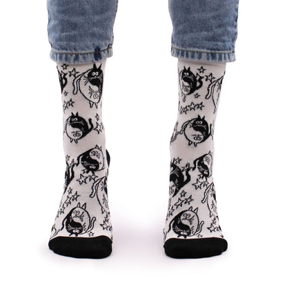 Hop Hare Bamboo Socks M/L - Ying Yang
