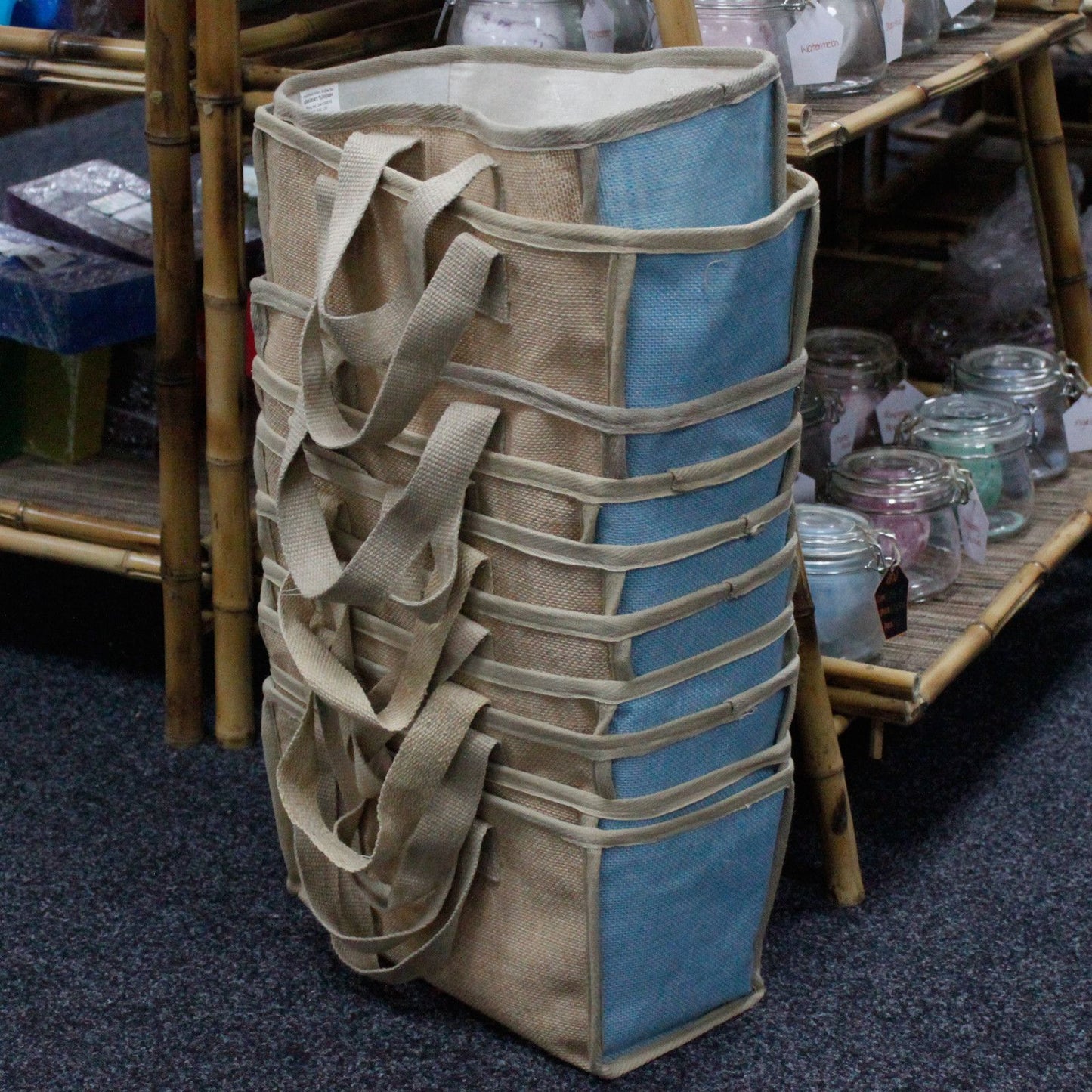 Large Shopping Basket - 33x18x20cm - Charcoal