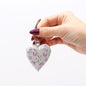 Large Decor Wood Heart - Lavender