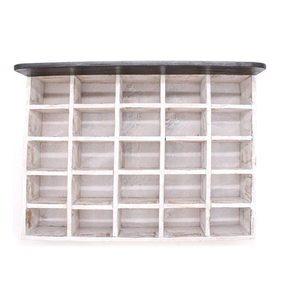 Wooden Compartment Tray – 25 Sections