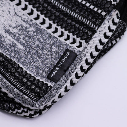 Nomad Sari Jacquard Natural Cross Bag - Urban Caravan