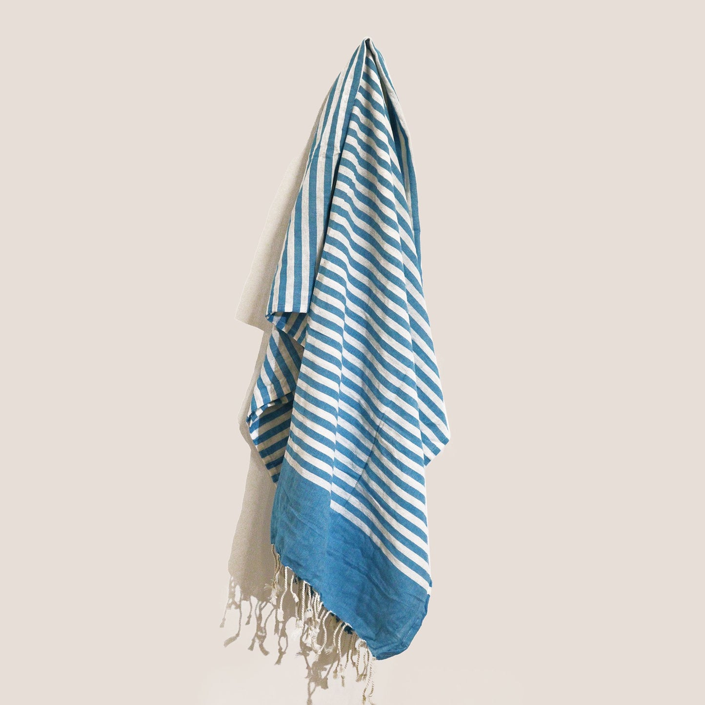 Cotton Pareo Throw - 100x180 cm - Sky Blue