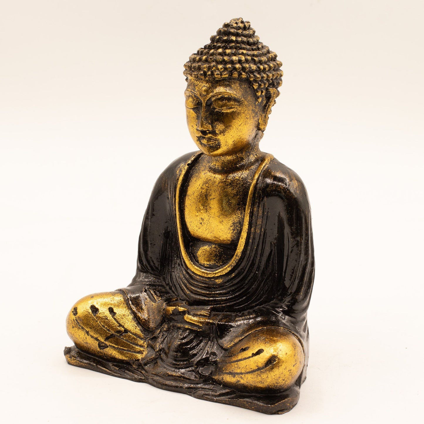Black & Gold Buddha - Medium