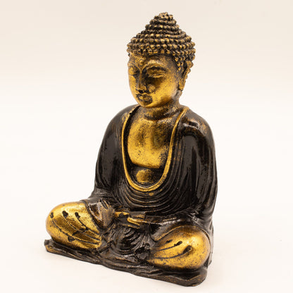 Black & Gold Buddha - Medium