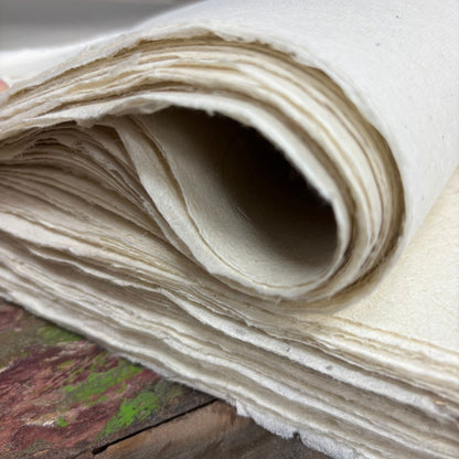 Lokta Craft & Wrapping Paper 51x76cm - 5gms Plain Paper