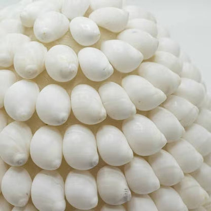 Boho Sea Shell Lamp - Buting Shell Oval - 15cm